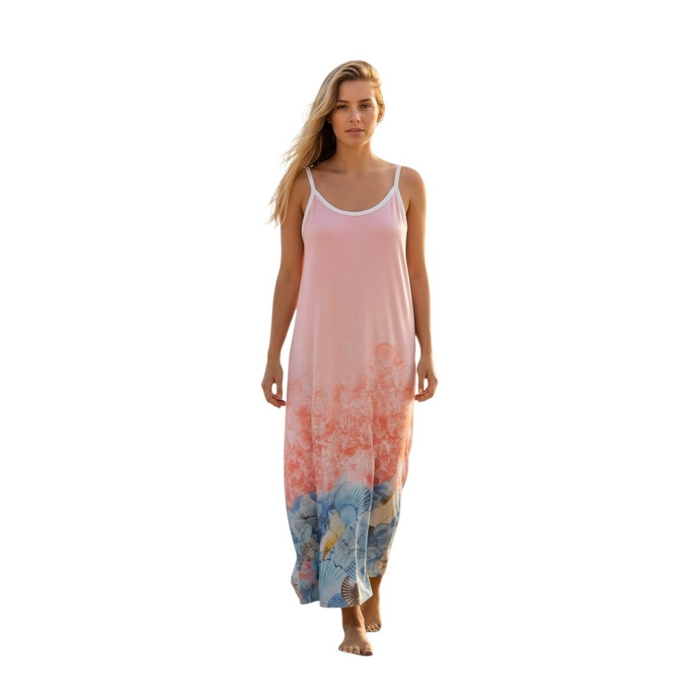 Jugos Whimsical Ethereal Fairycore Women's size Small Beachy Resortwear Dress